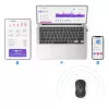Hama MW-650 myš kancelárska praváci Bluetooth + USB Type-A optická 2400 DPI
