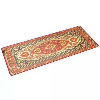 Podložka pod myš KRUX Space XXL Carpet herná červená