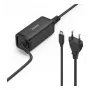 Hama 00200023 napájací zdroj 65W čierny interiérový pre notebook