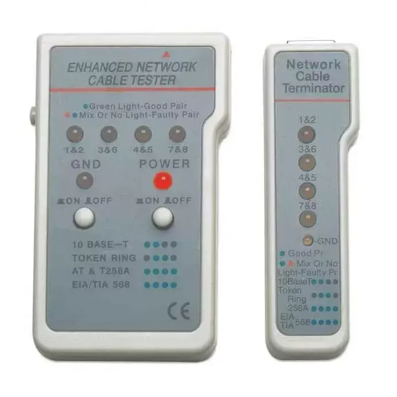 Intellinet multifunkčný tester káblov, RJ-45 a RJ-11, UTP/STP/FTP, tienený a netienený