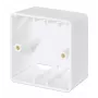Intellinet nástenné puzdro 771900 771917 80x80x45mm signálna biela RAL9003