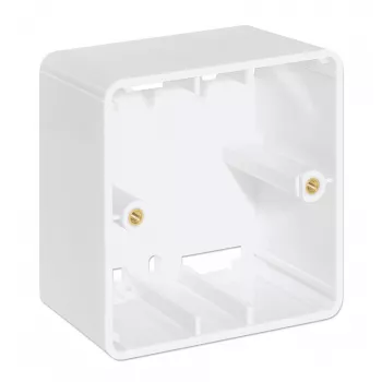 Intellinet nástenné puzdro 771900 771917 80x80x45mm signálna biela RAL9003