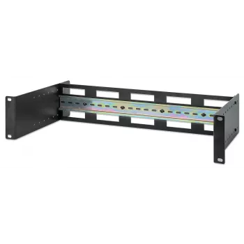 Rack lišta Intellinet 716345 čierna hliník 487 mm x 210 mm x 89 mm