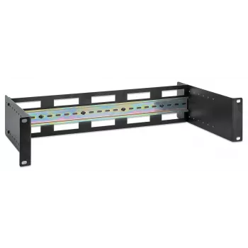 Rack lišta Intellinet 716345 čierna hliník 487 mm x 210 mm x 89 mm