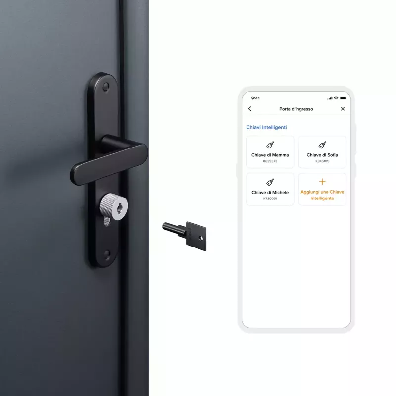 Netatmo NDL-K1U NFC kľúč pre inteligentný zámok, čierny, 20 g