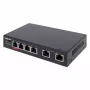 Intellinet 6-portový Fast Ethernet switch 4 PoE porty 65W výkonový rozpočet