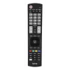Hama 00221061 univerzálny IR diaľkový ovládač pre televízory LG, učiaci sa, podsvietené tlačidlá, čierny