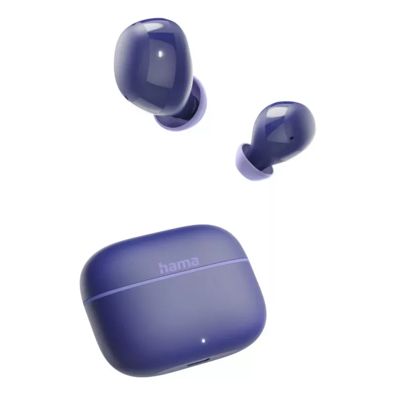 Hama Freedom Buddy II Headset True Wireless Stereo (TWS) In-Ear hovory/hudba Bluetooth modrá
