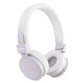 Hama Freedom Lit III Headset bezdrôtový s hlavovým mostom hovory/hudba USB Type-C Bluetooth fialová, biela