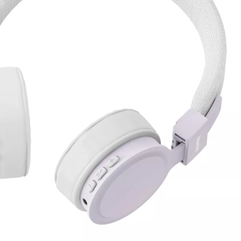 Hama Freedom Lit III Headset bezdrôtový s hlavovým mostom hovory/hudba USB Type-C Bluetooth fialová, biela