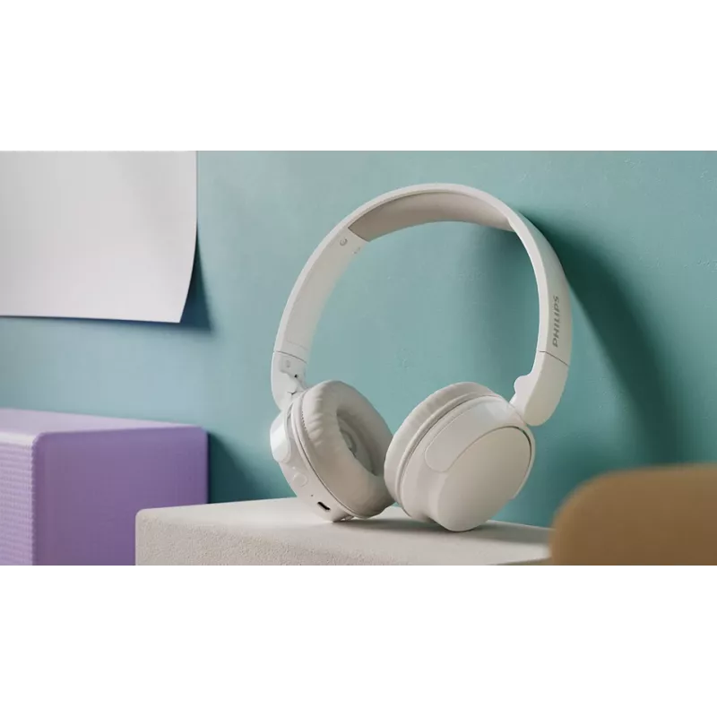 Philips TAH3209WT/00 Slúchadlá/Headset bezdrôtové do uší s hlavovým mostom hovory/hudba Bluetooth biela