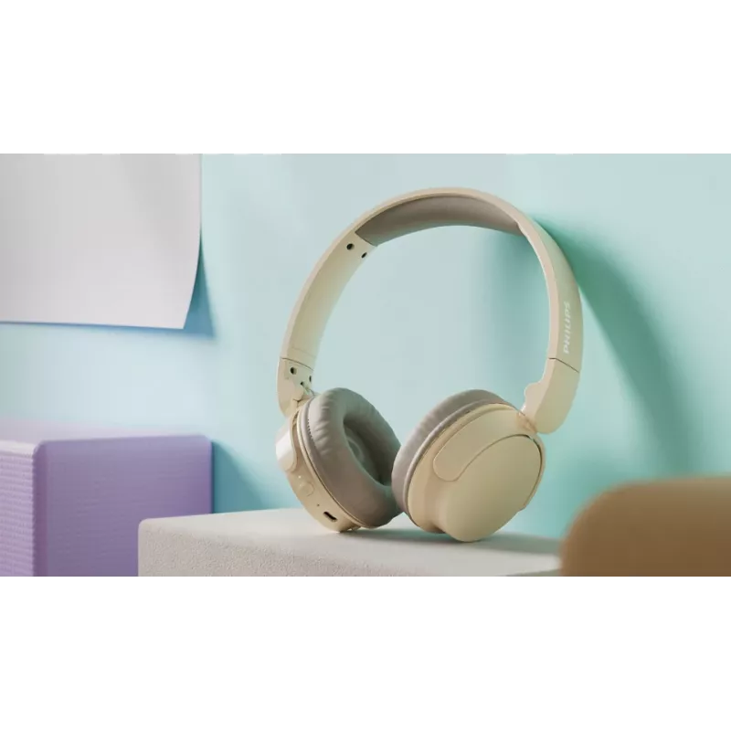 Philips TAH3209BG/00 Slúchadlá/Headset bezdrôtové s hlavovým mostom hovory/hudba Bluetooth béžová