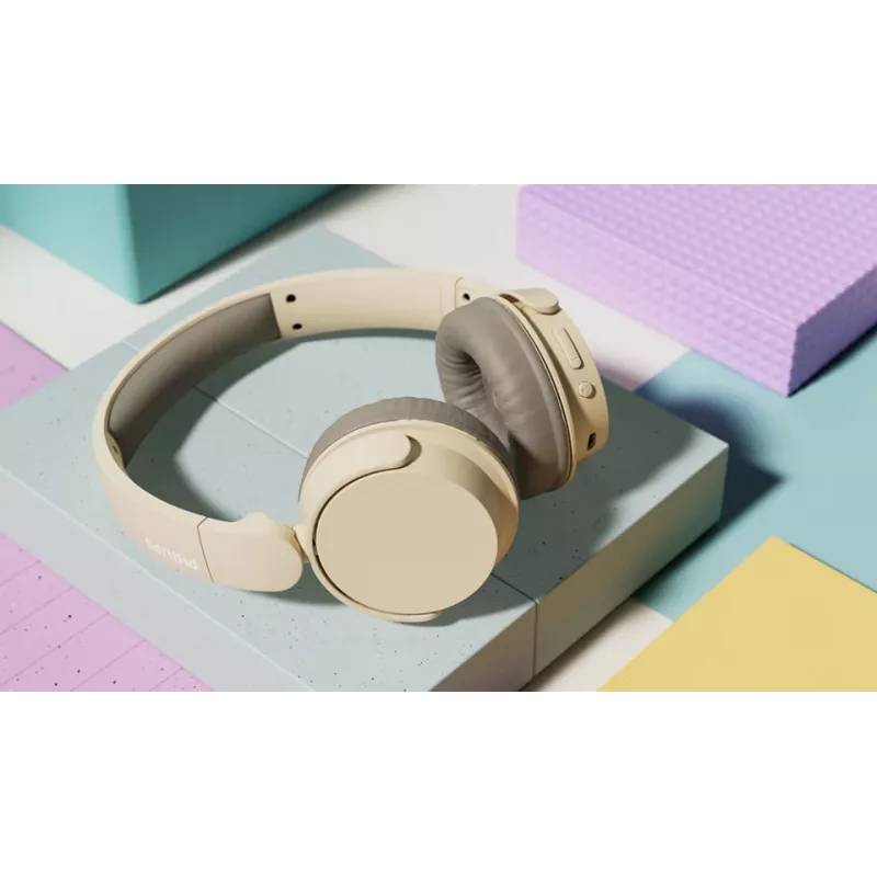 Philips TAH3209BG/00 Slúchadlá/Headset bezdrôtové s hlavovým mostom hovory/hudba Bluetooth béžová