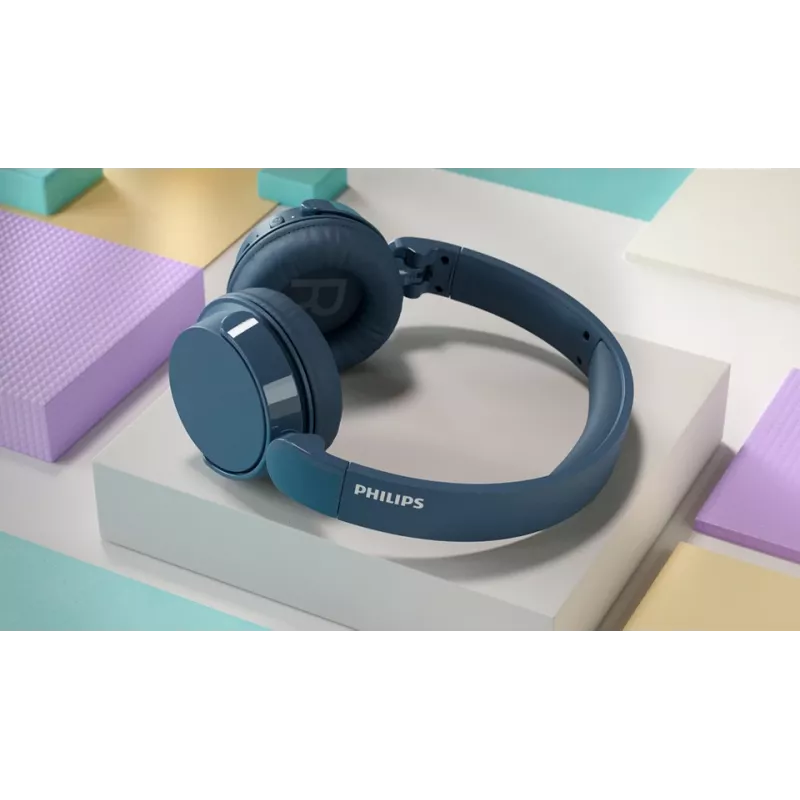 Philips 4000 series TAH4209BL/00 Slúchadlá/Headset bezdrôtové s hlavovým mostom hovory/hudba Bluetooth modrá