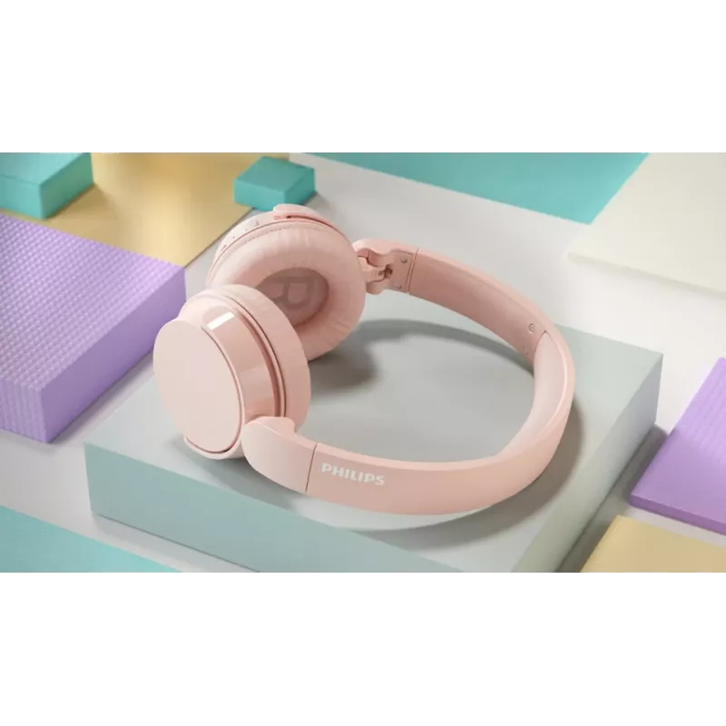 Philips 4000 series TAH4209PK/00 Slúchadlá/Headset bezdrôtové s hlavovým mostom hovory/hudba Bluetooth ružová