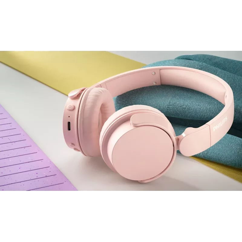 Philips 4000 series TAH4209PK/00 Slúchadlá/Headset bezdrôtové s hlavovým mostom hovory/hudba Bluetooth ružová