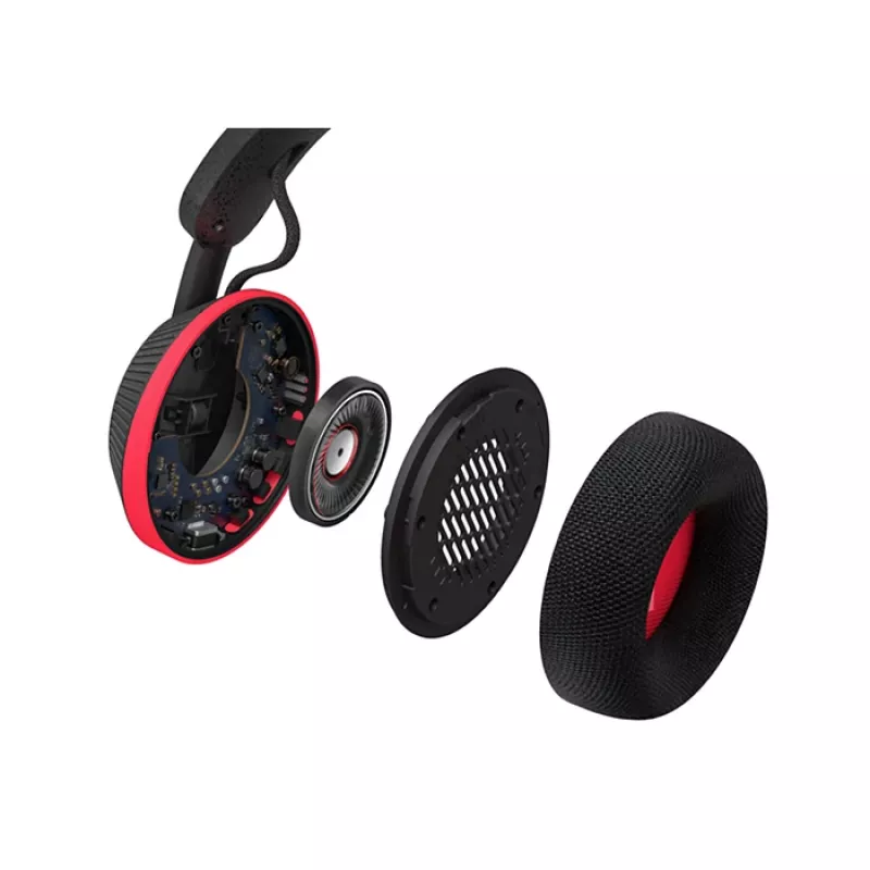 Philips 6000 series TAA6219BK/00 Slúchadlá/Headset bezdrôtové On-Ear hudba Bluetooth čierna, červená