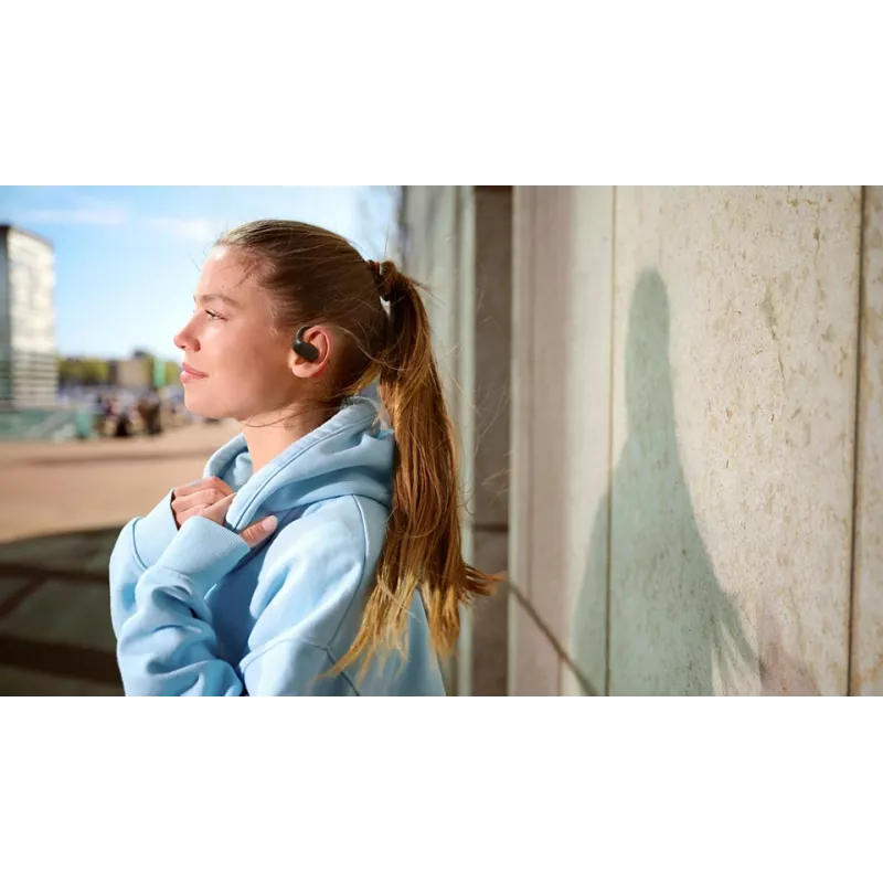 Philips 6000 series TAA6709BK/00 Slúchadlá/Headset True Wireless Stereo (TWS) Ear-Hook športové Bluetooth čierna, červená