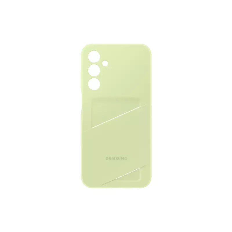 Samsung EF-OA256TMEGWW puzdro s priehradkou na karty pre Galaxy A25 5G, TPU, limetkové