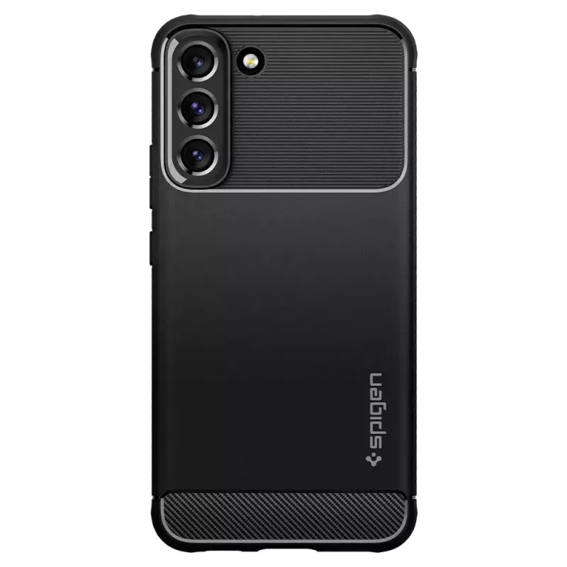 Spigen Rugged Armor puzdro na telefón čierne Galaxy S22 6,1 palcov