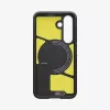 Spigen Galaxy S25 puzdro Tough Armor AI čierny kryt so stolovým stojanom