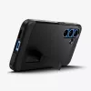 Spigen Galaxy S25 puzdro Tough Armor AI čierny kryt so stolovým stojanom