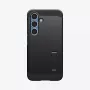 Spigen Galaxy S25 puzdro Tough Armor AI čierny kryt so stolovým stojanom