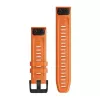 Remienok Garmin QuickFit 22 oranžový silikón