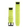 Remienok Garmin QuickFit 22 žltý silikón