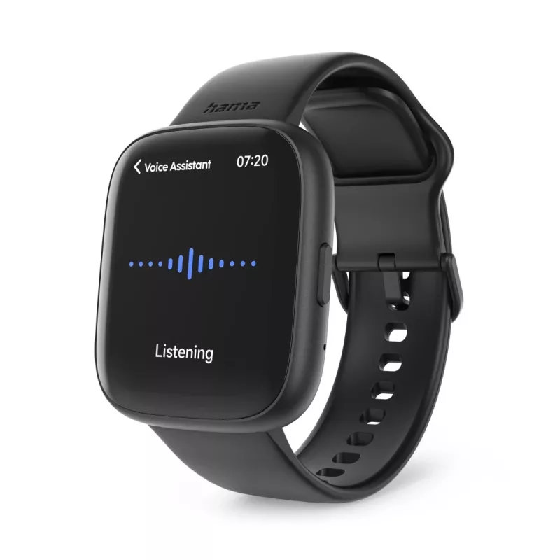Smartwatch HAMA 4000 square čierna — HAMA 4000 square, čierne smartwatch