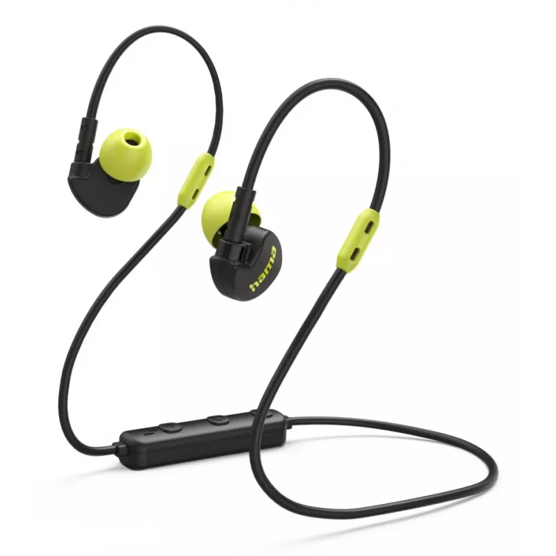 Hama Freedom Athletics III Headset bezdrôtový do uší športový čierna, žltá