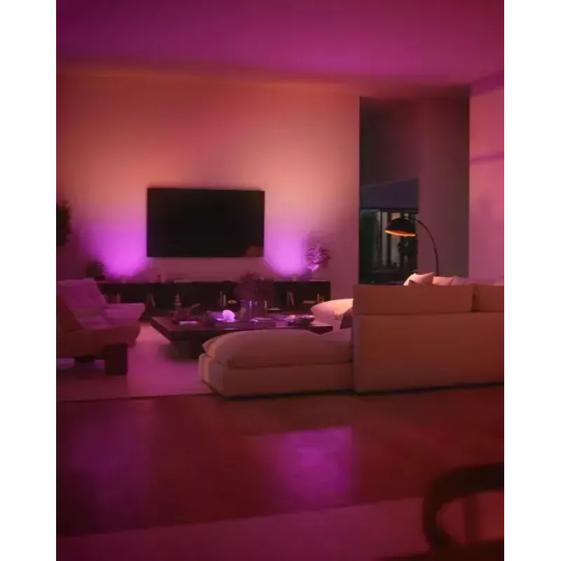 Philips Hue White and Colour Ambience Starterkit: 3 GU10 žiarovky + stmievač + Bridge Pro