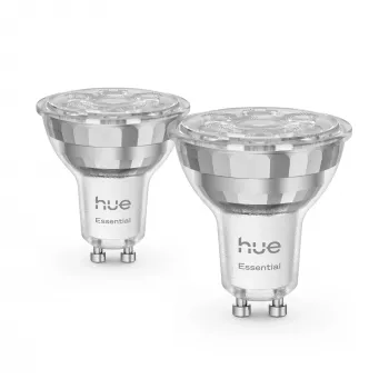 Philips Hue White and colour ambience Essential GU10 – smart bodové svetlo – 345 lm – 4,7 W – balenie 2 ks