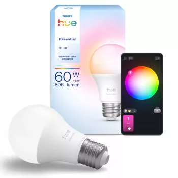 Philips Hue White and colour ambience Essential A60 – E27 smart žiarovka – 806 lm – 8W