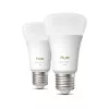 Inteligentná žiarovka Philips A60 E27 — Bluetooth/Zigbee, 6 W, 810 lm, biela, balenie 2 ks