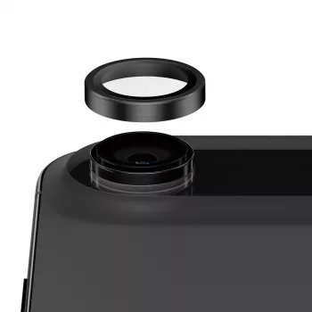 PanzerGlass Hoops Ceramic II ochrana kamery iPhone Air odolná proti poškriabaniu nárazom čierna
