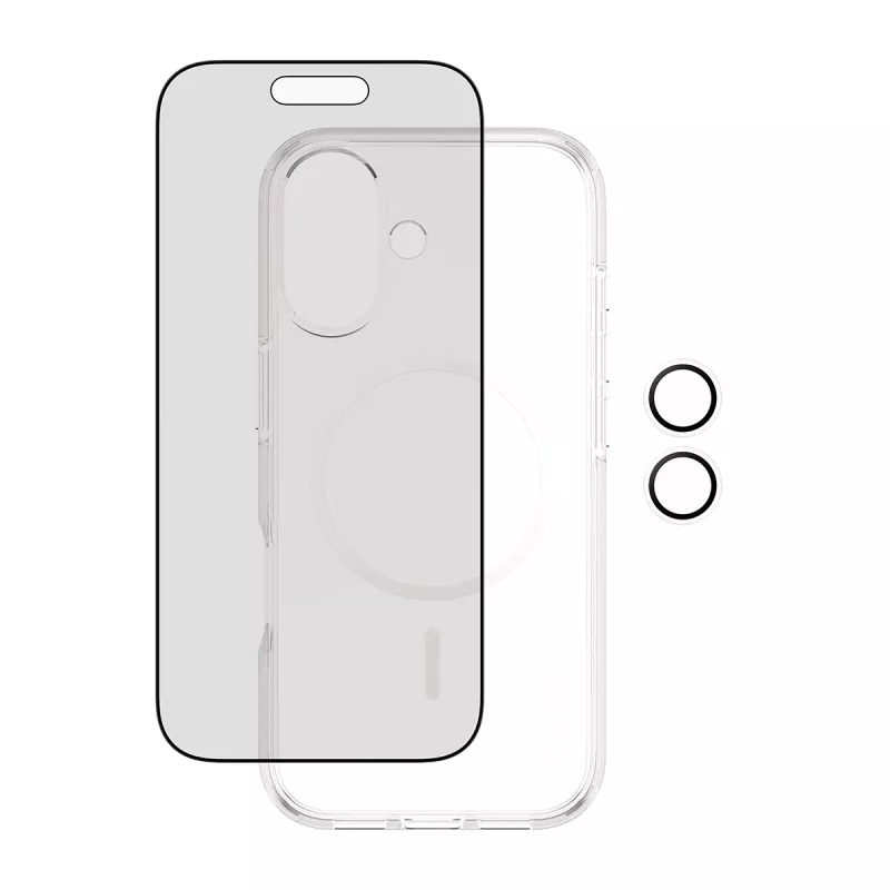 Ochranné puzdro PanzerGlass Case CARE pre iPhone 17 s ochranou súkromia, 3-in-1 funkcionalita