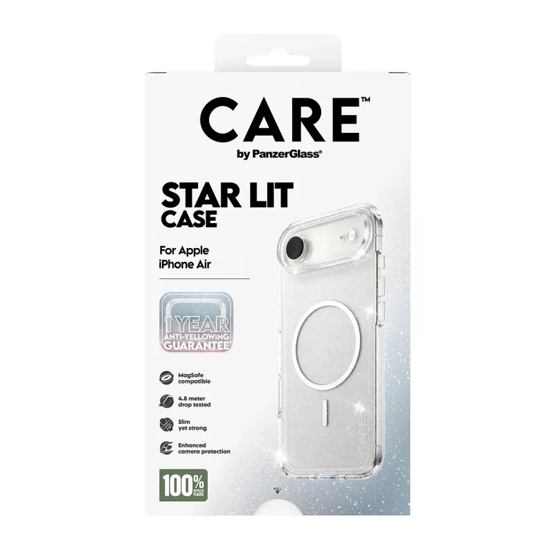 Puzdro PanzerGlass CARE by ® Flagship Case Urban Explorer Star Lit White MagSafe iPhone Air
