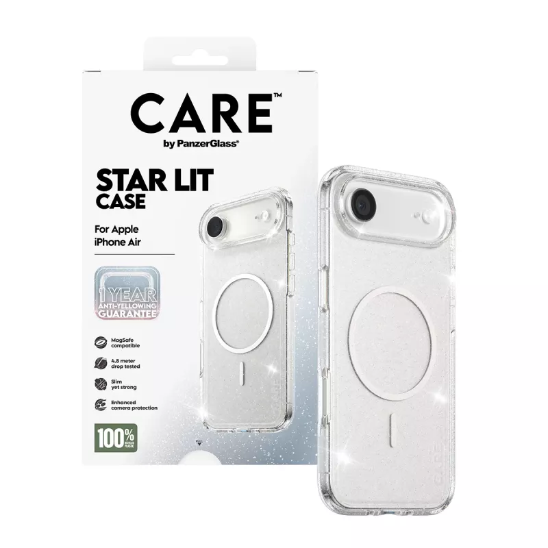 Puzdro PanzerGlass CARE by ® Flagship Case Urban Explorer Star Lit White MagSafe iPhone Air
