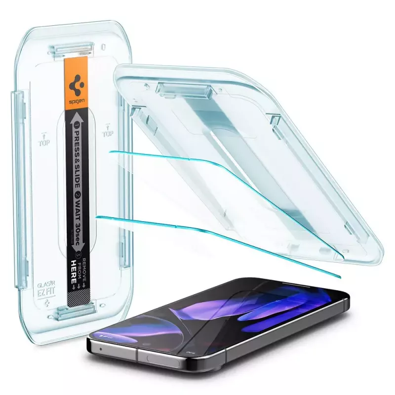 Spigen Glass Screen Protector EZ Fit GLAS.tR tenký pre Google Pixel 9 / 9 Pro