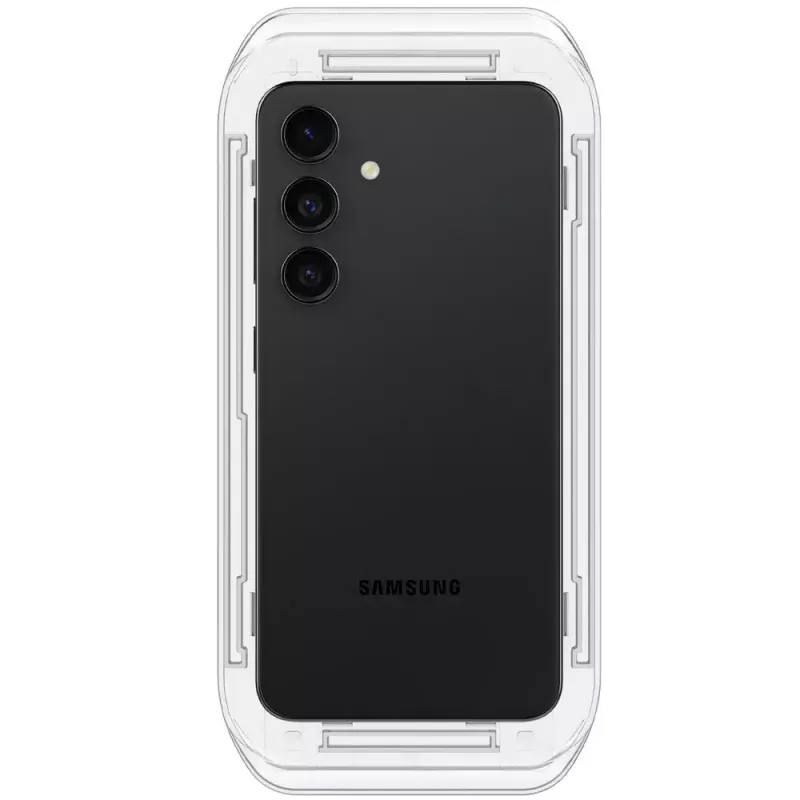 Glass Screen Protector Spigen Galaxy S24 prach odolný proti poškriabaniu