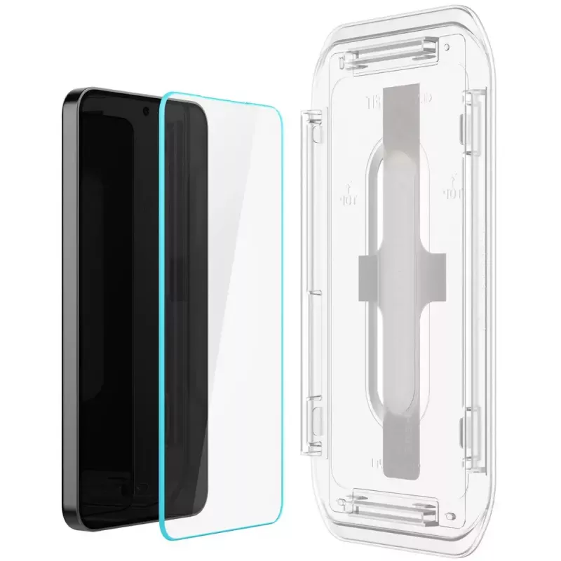 Glass Screen Protector Spigen Galaxy S24 prach odolný proti poškriabaniu