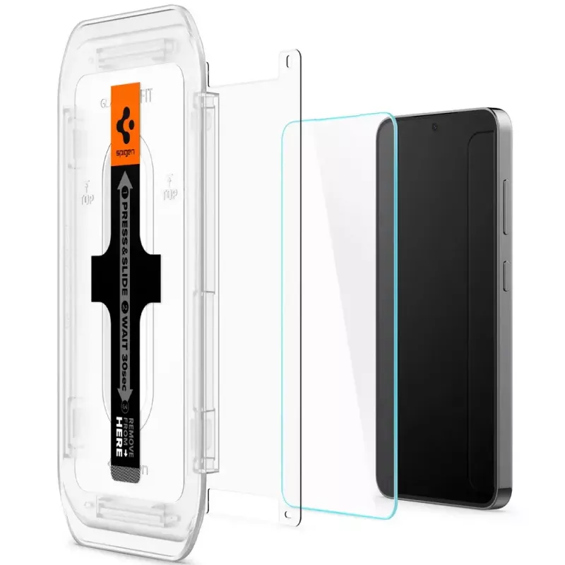 Glass Screen Protector Spigen Galaxy S24 prach odolný proti poškriabaniu