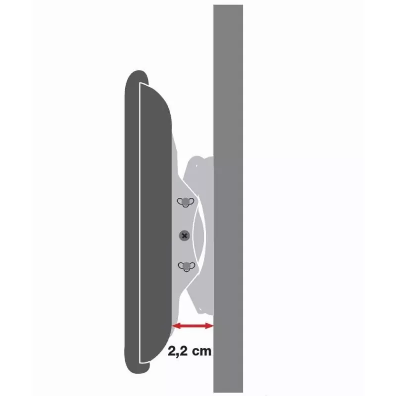 Techly nástenný držiak pre LED-LCD TV 42-80 ultra tenký Fixed H400mm” ICA-PLB 840