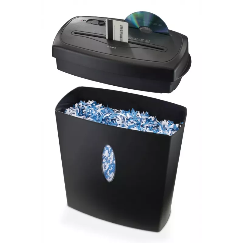 Hama Safe X100CD skartovačka krížový rez 72 dB 22 cm čierna