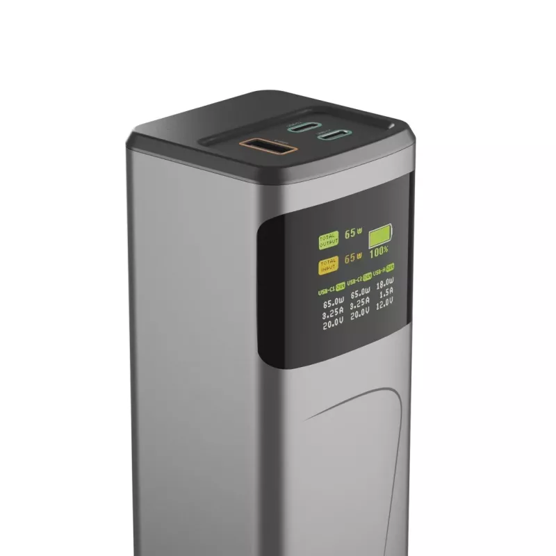 Hama High Power Lithium-Ion (Li-Ion) 20000 mAh sivá