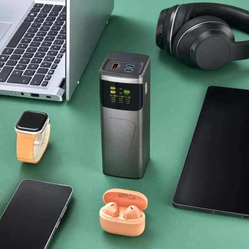 Hama High Power Lithium-Ion (Li-Ion) 20000 mAh sivá