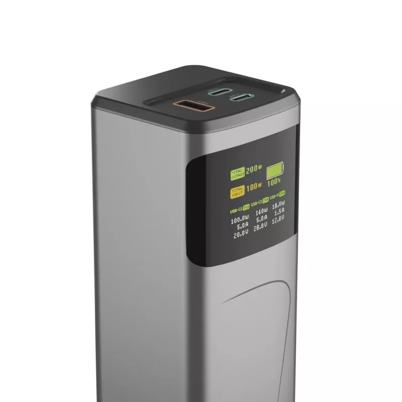 Hama High Power Lithium-Ion (Li-Ion) 24000 mAh sivá
