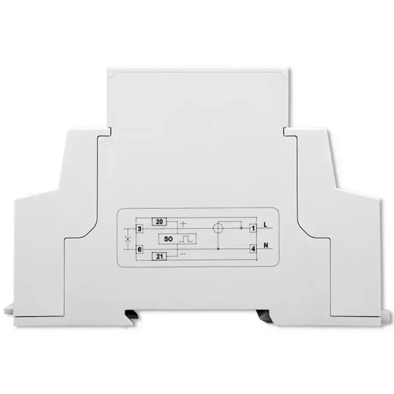 Jednofázový elektromer QOLTEC 50887 1-fázový 230V LCD tenký