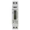 Jednofázový elektromer QOLTEC 50887 1-fázový 230V LCD tenký
